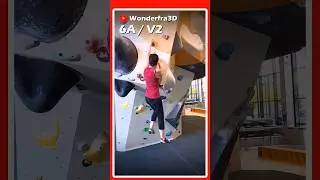 Bouldering Beta 6A/V2 #bouldering #boulderinggym #boulderingtraining