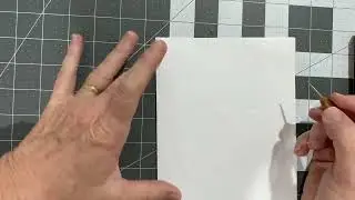 How to create a symmetrical drawing using paper, pencil and stylus. 