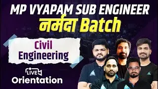 New Batch Launch for MP VYAPAM SUB ENGINEER |  Live Orientation #mpvyapam #jeemains