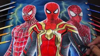 Drawing Spiderman - No Way Home