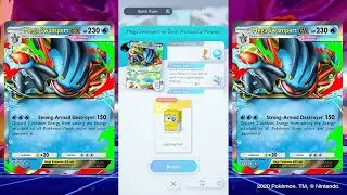 Mega Swampert EX - Step-Up Battle | Advanced (Fantastical Parade) Pok&eacute;mon TCG Pocket