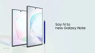 Galaxy Note10 Official TVC: Design & Display 15s