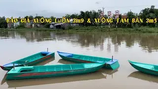 B&Aacute;O GI&Aacute; XUỒNG CẮT L&Aacute;I 3M9 & XUỒNG TAM BẢN 3m5 | ĐỜI ĐIỆP COMPOSITE