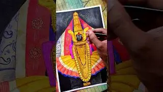 painting of kolhapur chi aai Ambabai #ambabaimandir #marathi