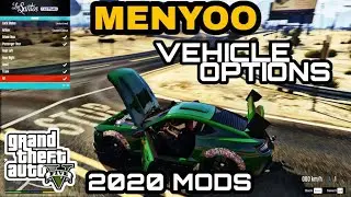 How to use Vehicle Options in GTA 5 MENYOO MOD | GTA V