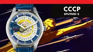 Часы СССР Sputnik-2 &mdash; советская классика в современной интерпретации