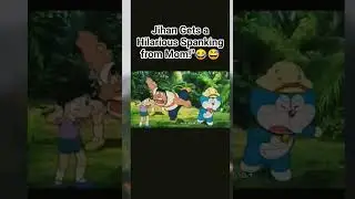 Jihan Gets a Hilarious Spanking from Mom!
