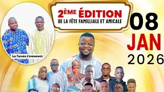 2&egrave;me &Eacute;dition de la f&ecirc;te des Jeunes Conscient de Sov&egrave;danou le 8 janvier 2026.