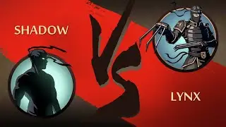 Shadow Fight 2 - Shadow VS Lynx and Bodyguards