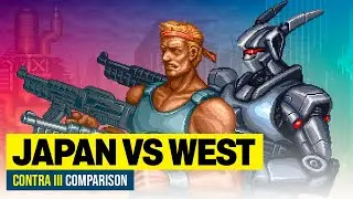 The Censorship in Contra III: The Alien Wars (All Regional Differences)