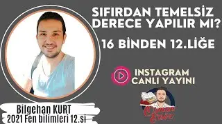 FEN BİLİMLERİ ÖĞRETMENLİĞİ TÜRKİYE 12.si Bilgehan KURT (Derece Röportajları)