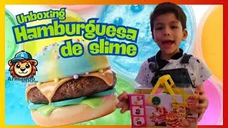 🍔 &iexcl;Probamos la aventura de la HAMBURGUESA de SLIME! (Unboxing)