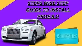 CREO 8.0 INSTALLATIION GUIDE (CREO 8.0 KAISE INSTALL KAREI#creoparametric#ptc#mechanicalengineering