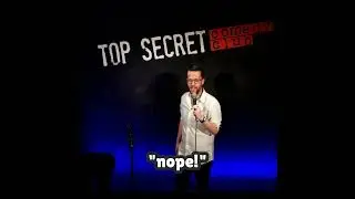 Audience interaction goes weird #topsecretcomedy #livecomedy #standupcomedy #funnyvideo #humor