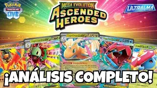 CONOCIENDO TODAS LAS CARTAS DE ASCENDEN HEROES! [ SET AN&Aacute;LISIS ] [ POKEMON TCG LIVE ]