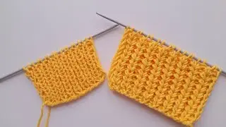 Strick-Trick  : Machen Sie Ihr Rippenmuster doppelt so flauschig mit nur einer Masche!
