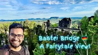 Bastei Bridge - এ একদিন। #travel #germany #nature 