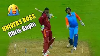 Chris Gayle Universe Boss Legend League Bating 🏏