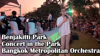 Bangkok Metropolitan Orchestra Concert in the Park 2026 Lumpini Park Bangkok Thailand |OsmoPocket3