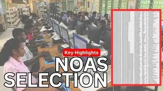 NOAS Selection List: KEY DATES, DHERST TESAS/HECAS List PDF Publication (ADMISSION POOL INFO)