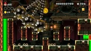 New Super Mario Bros. U - Superstar Road-8 - Second Star Coin (Wii U)