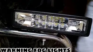 💀warning fog lights for bike and cars || shekhawatmodifiers