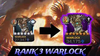 THE RETURN OF WARLOCK: My First 6 Star Rank 5 Is Now 7 Star Rank 3! | Mcoc