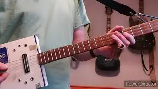 How to play Love & Peace by Seasick Steve on Cigar Box Guitar