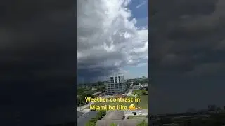 Weather during summer in Miami