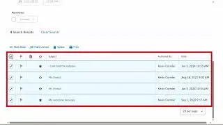 NBCC Faculty Tip Of The Week : Viewing All Of A Students Discussion Posts in Brightspace
