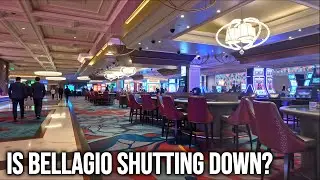 Walking through an empty Bellagio: where did everyone go?