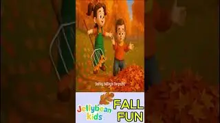 🍁 Fall Fun Song for Kids | 🎃 Autumn Adventure | #Shorts | Jellybean Kids Shorts