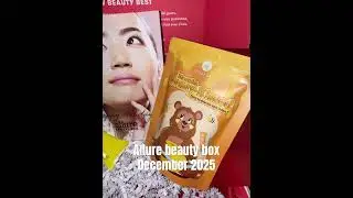 Allure beauty box December 2025 #shorts . Full video attached