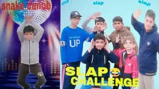 Slap Challenge with Friends 🤣 | Full Masti Vlog&rdquo; |snake dance dare 😂