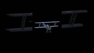 Biplane 3D model 🛩️