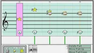 Mario Paint Composer: Duck Tales The Moon Piano