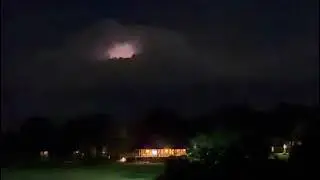 Stormy skies over Inyati Game Lodge &ndash; an incredible sight to behold!