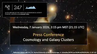 AAS 247 Press Conference: Cosmology and Galaxy Clusters