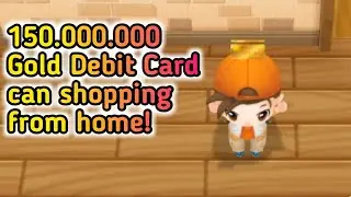 [Part 16] Wow 150.000.000 gold card, and win Horse Race! Story of Seasons Friends of Mineral Town