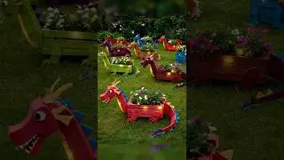 Красивые грядки для сада из дерева 🌱