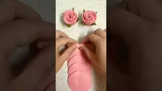 Best flower dough making 🌹 #shorts #youtubeshorts #viral