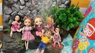 Barbie Dolls Playing In Theme park 🤩🛝 In Tamil | Barbie Doll New Videos In Tamil | Barbie Show Tamil