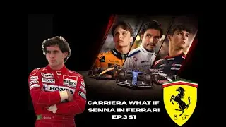 F1 25 CARRIERA WHAT IF AYRTON SENNA IN FERRARI EP.3 S1 - GalloZ