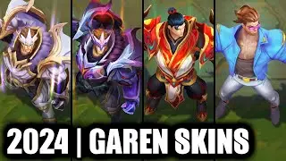 ALL GAREN SKINS SPOTLIGHT 2024 | League of Legends