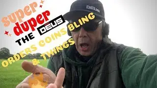 Coins Bling & Other Things Deus ORX Detecting. Metal Detecting Uk
