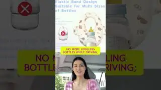 Hands-Free Baby Feeding Solution: Adjustable Bottle Holder for Self-Feeding