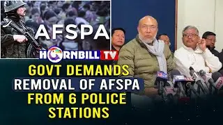 GOVT DEMANDS REMOVAL OF AFSPA FROM 6 POLICE STATIONS