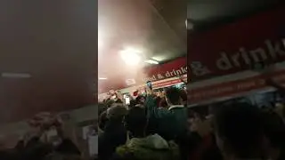 RED ARMY Arsenal v Valencia 2019 may FLARES