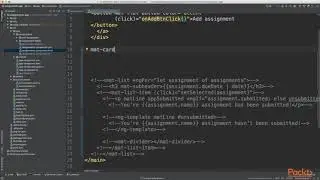 Learning Angular 7 : Material Cards - Part 1 | packtpub.com