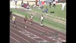 Alabama A&M University Track & Field 1995  SIAC Championship